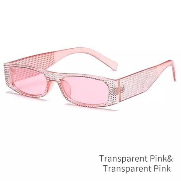 Accessories - Pink rhinestone sunglasses
